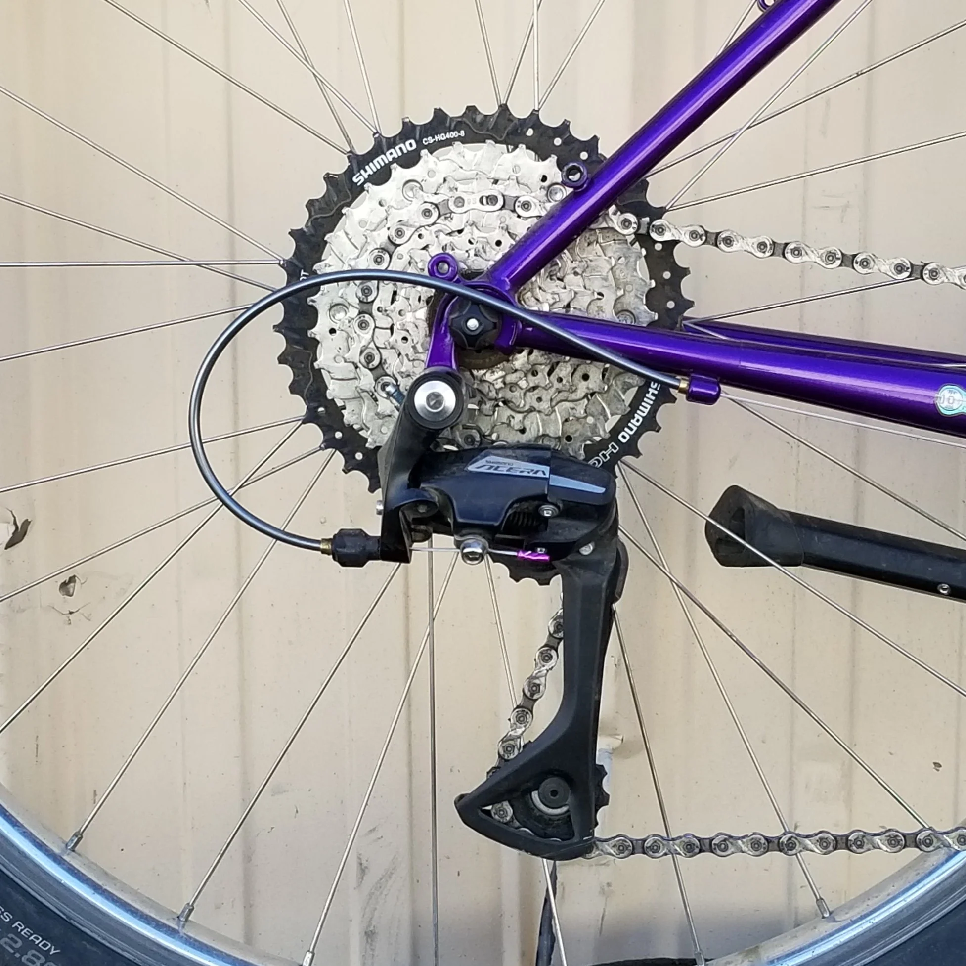Cassette, Shimano 8 speed wide range - Image 6