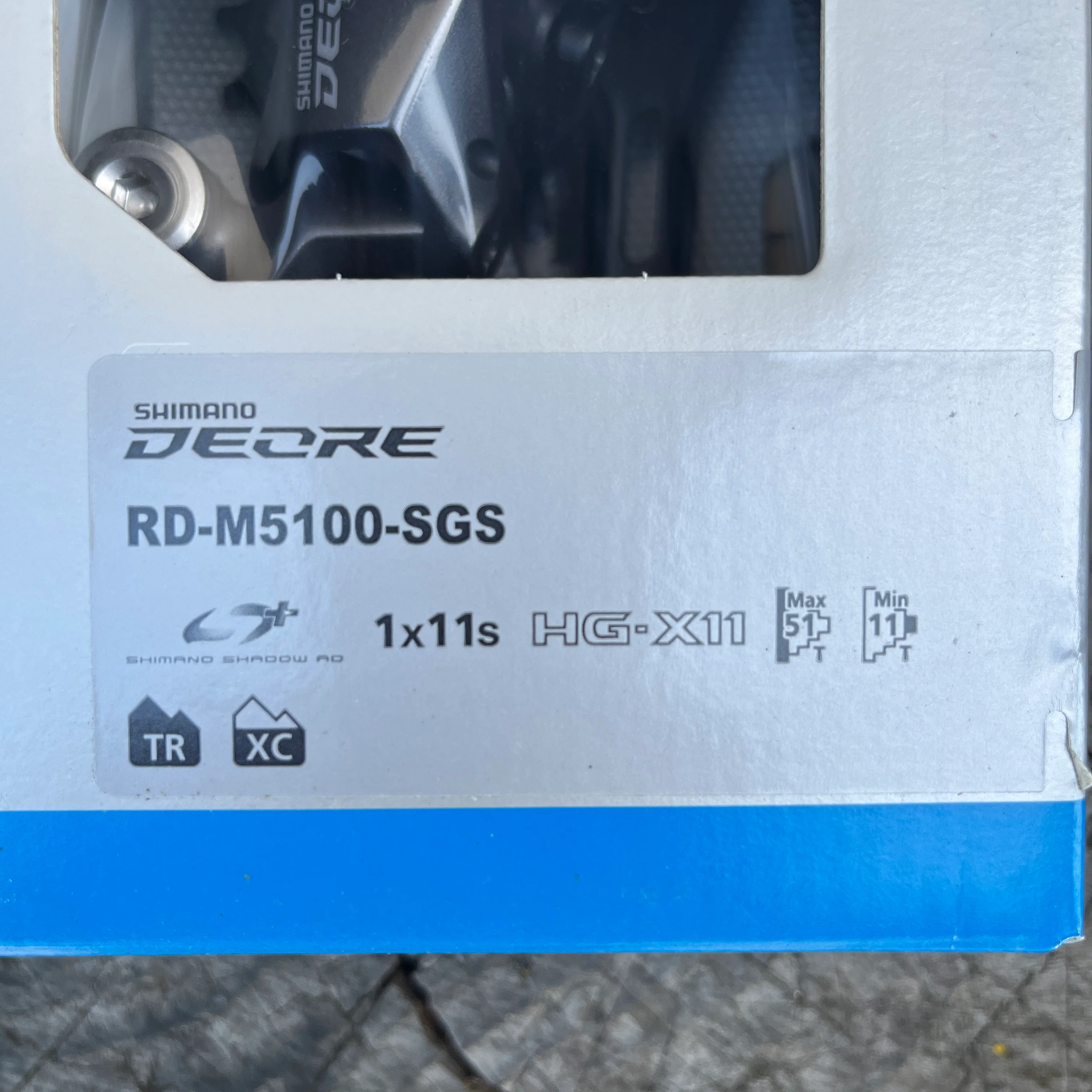 Deore M5100 SGS 11 speed rear derailer - Image 5