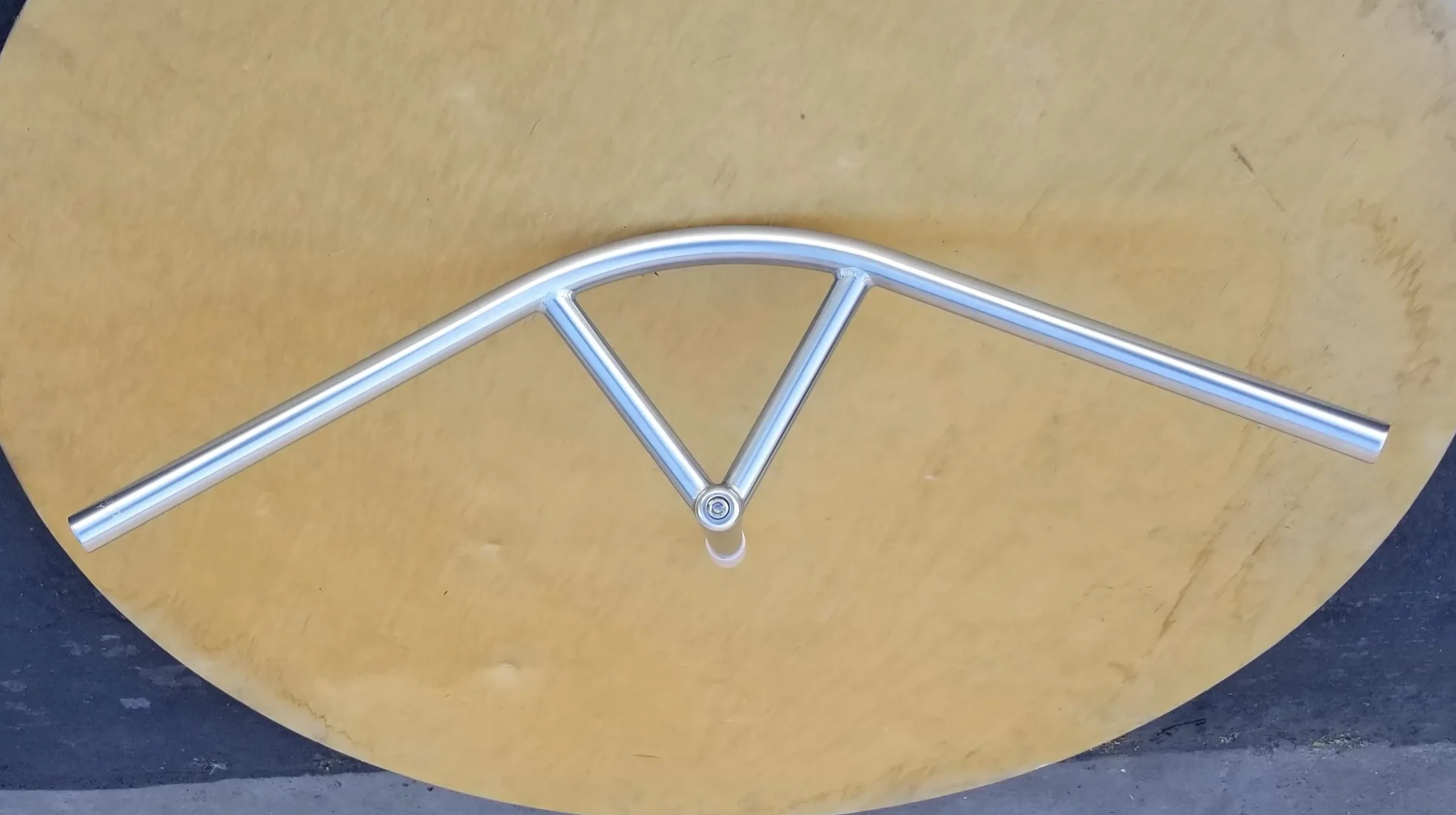 Handlebar - Nitto Bullmoose, dull bright TIG - 150mm reach, 190mm quill (B901R) - Image 3
