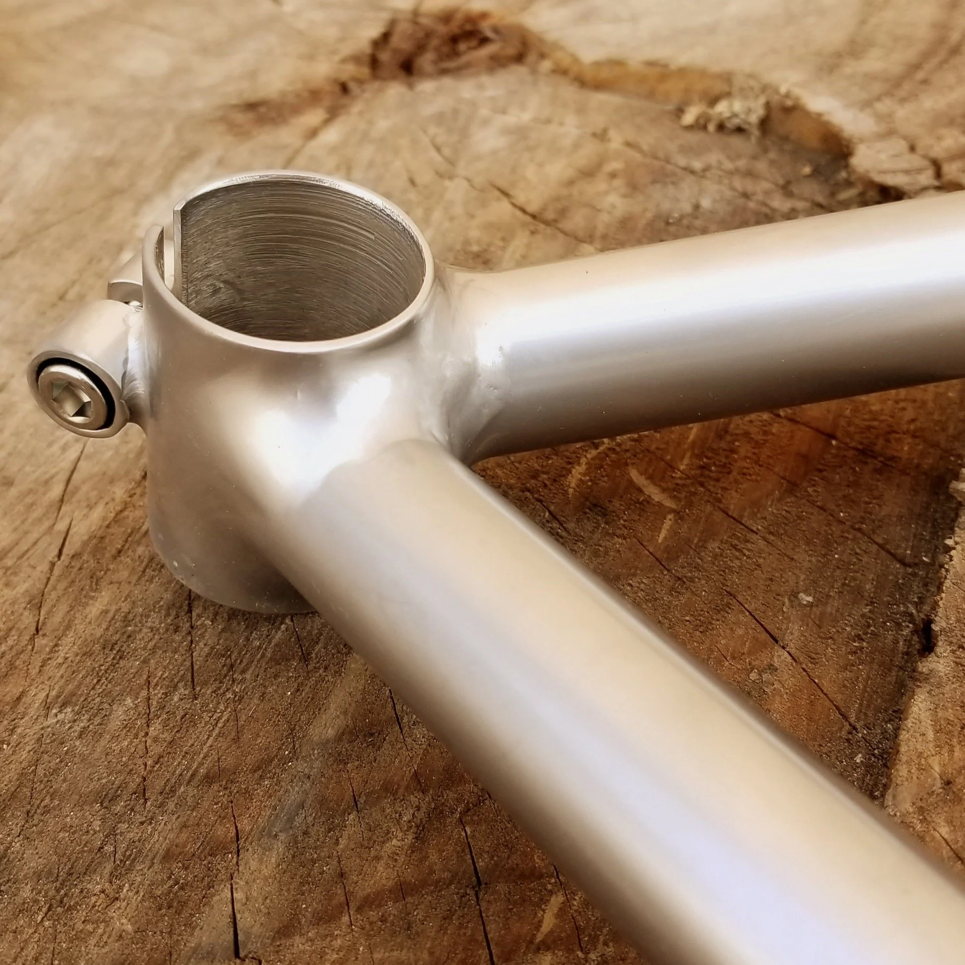 Handlebar - Nitto Bullmoose, dull bright TIG - (B901R) - threadless - Image 2