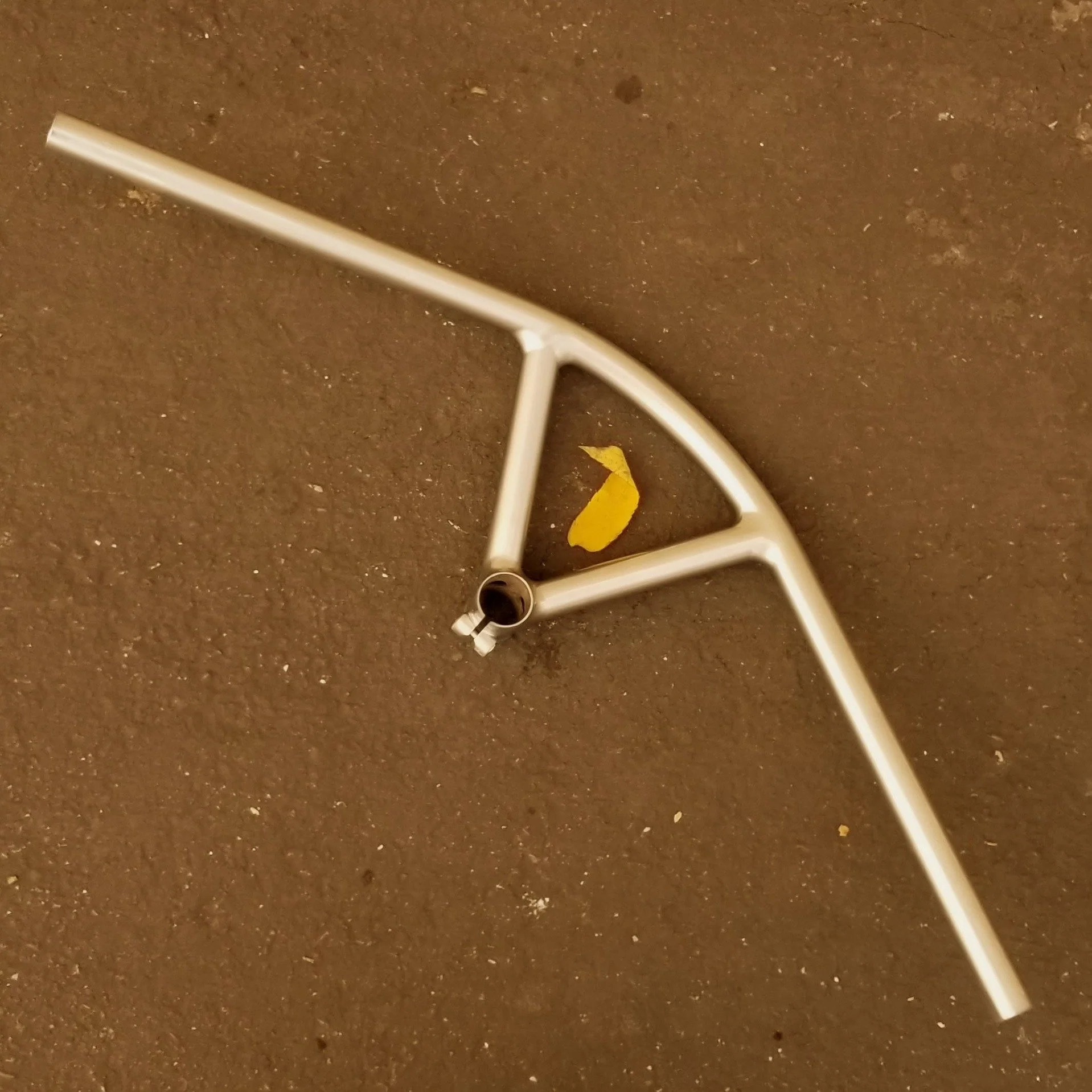 Handlebar - Nitto Bullmoose, dull bright TIG - (B901R) - threadless - Image 7