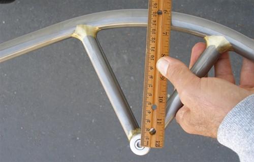Handlebar - Nitto Bullmoose, dull bright TIG - (B901R) - threadless - Image 9