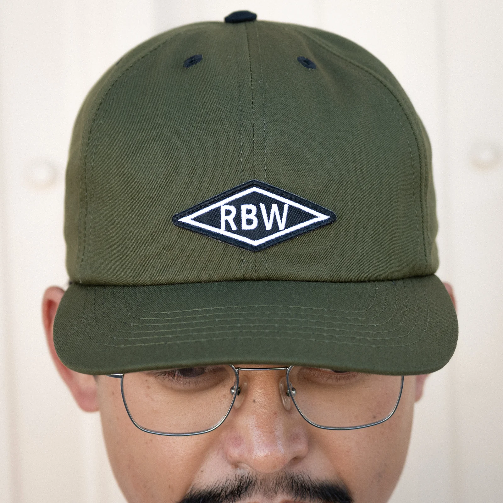 RBW Diamond Hat. Organic Cotton, Made in Ohio. - Image 2