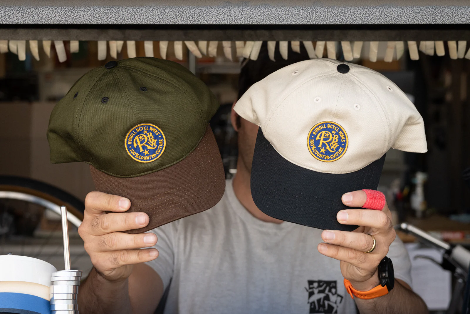 HAT. Organic Cotton, Made in Michigan, two options