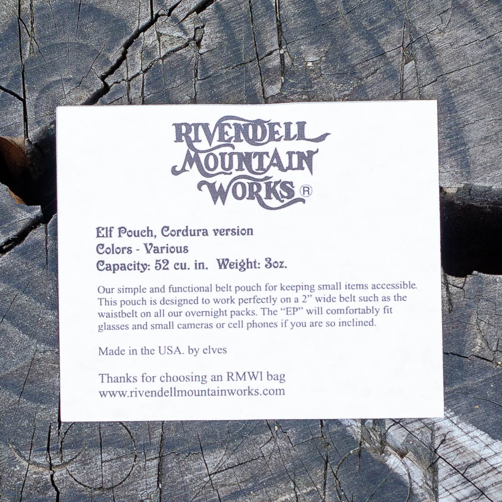 Rivendell Mountain Works Elf Pouch - Image 4