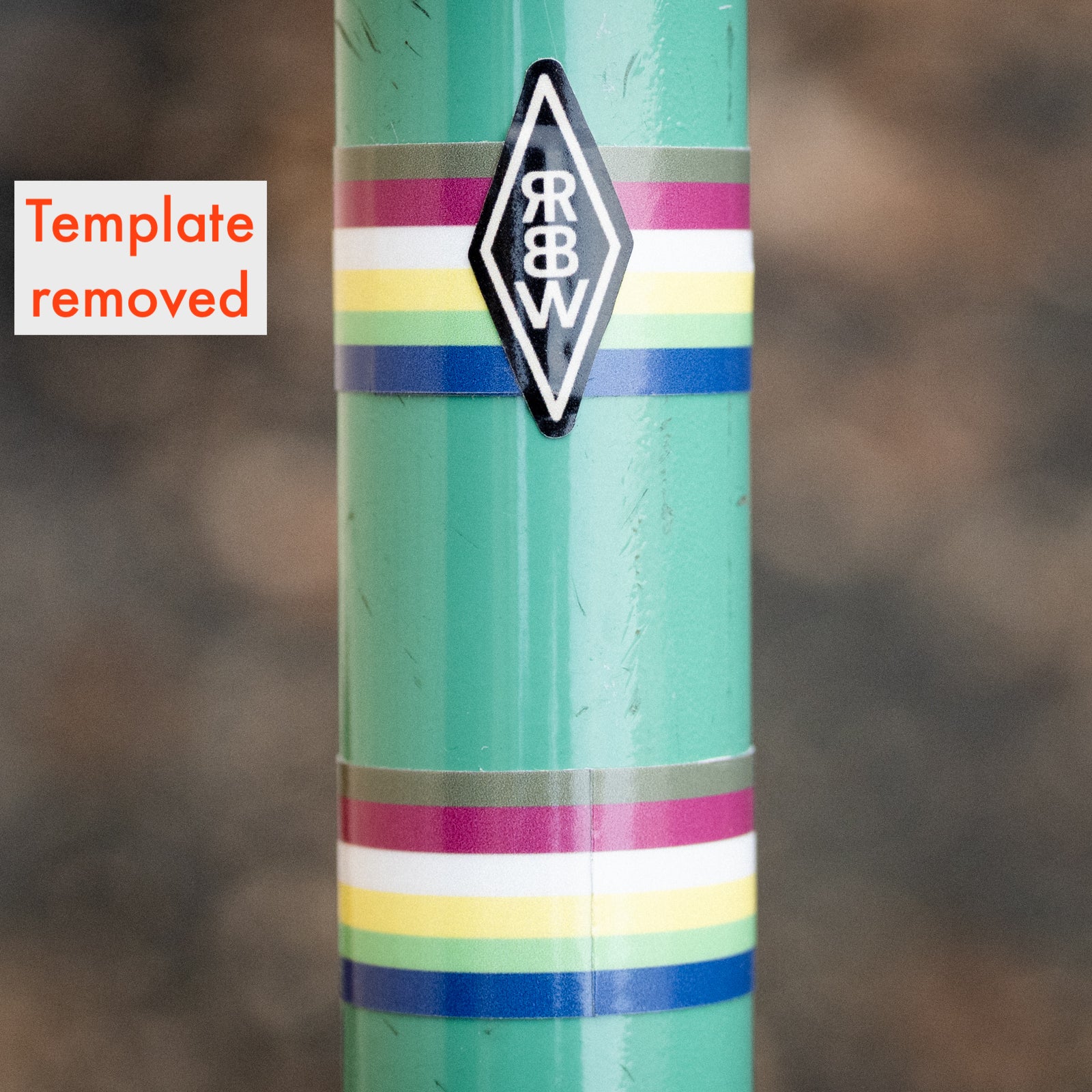 Rivendell World Champion Stripe Sticker - Image 7