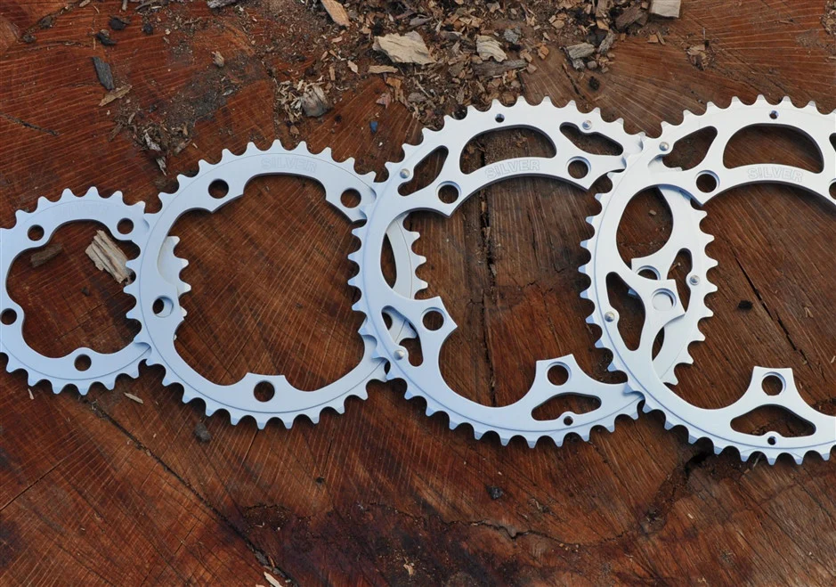 zz Rivvy Silver Chainrings - Image 3