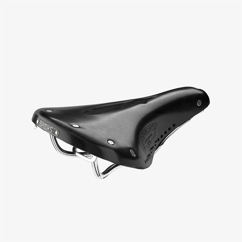 Saddle - Brooks B17s (short) Carved, black - Image 2