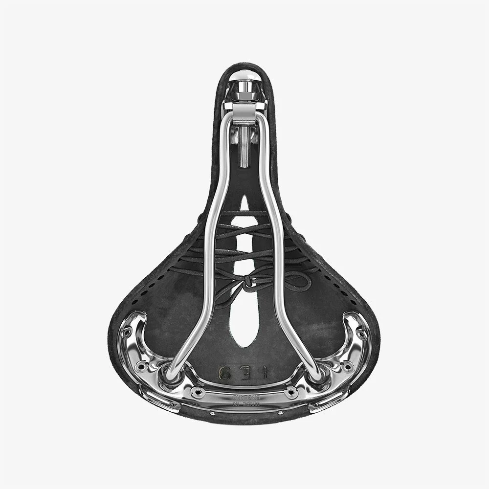 Saddle - Brooks B17s (short) Carved, black - Image 6