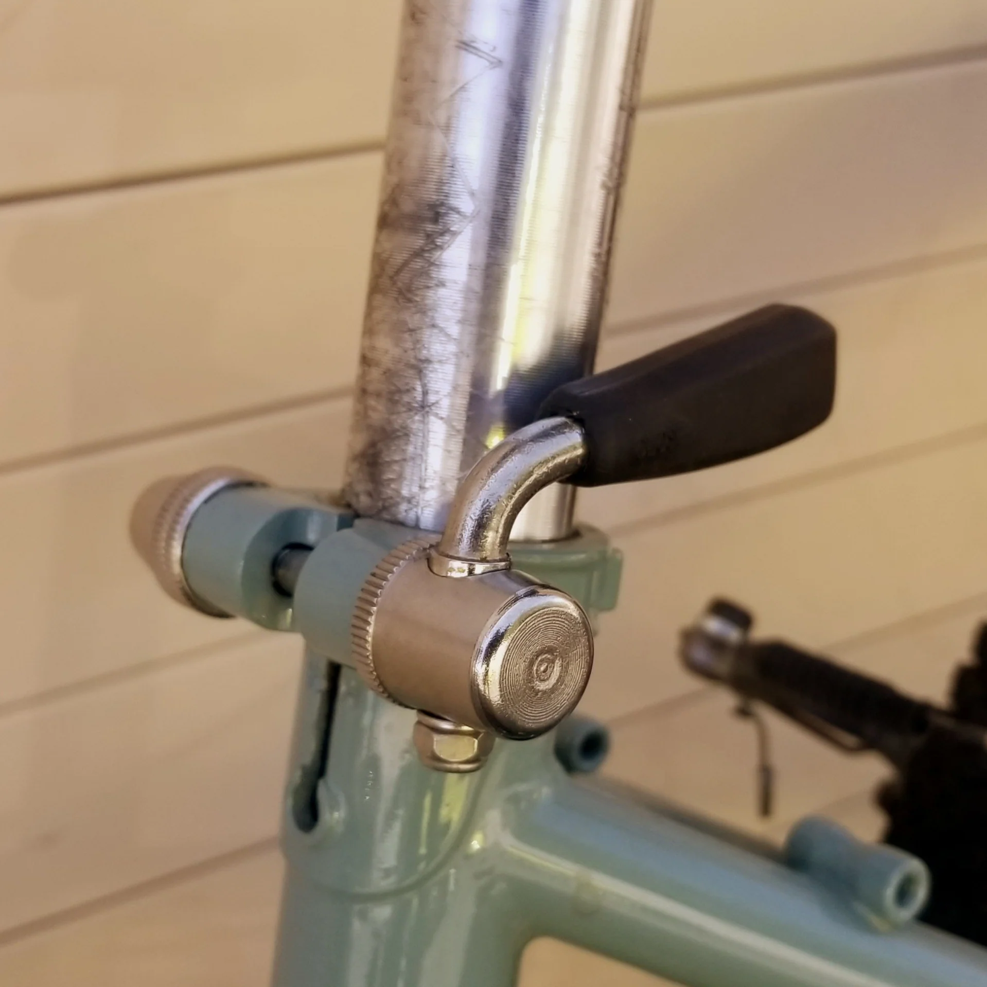Seat post binder Quick Release lever, Stainless Steel - Image 3