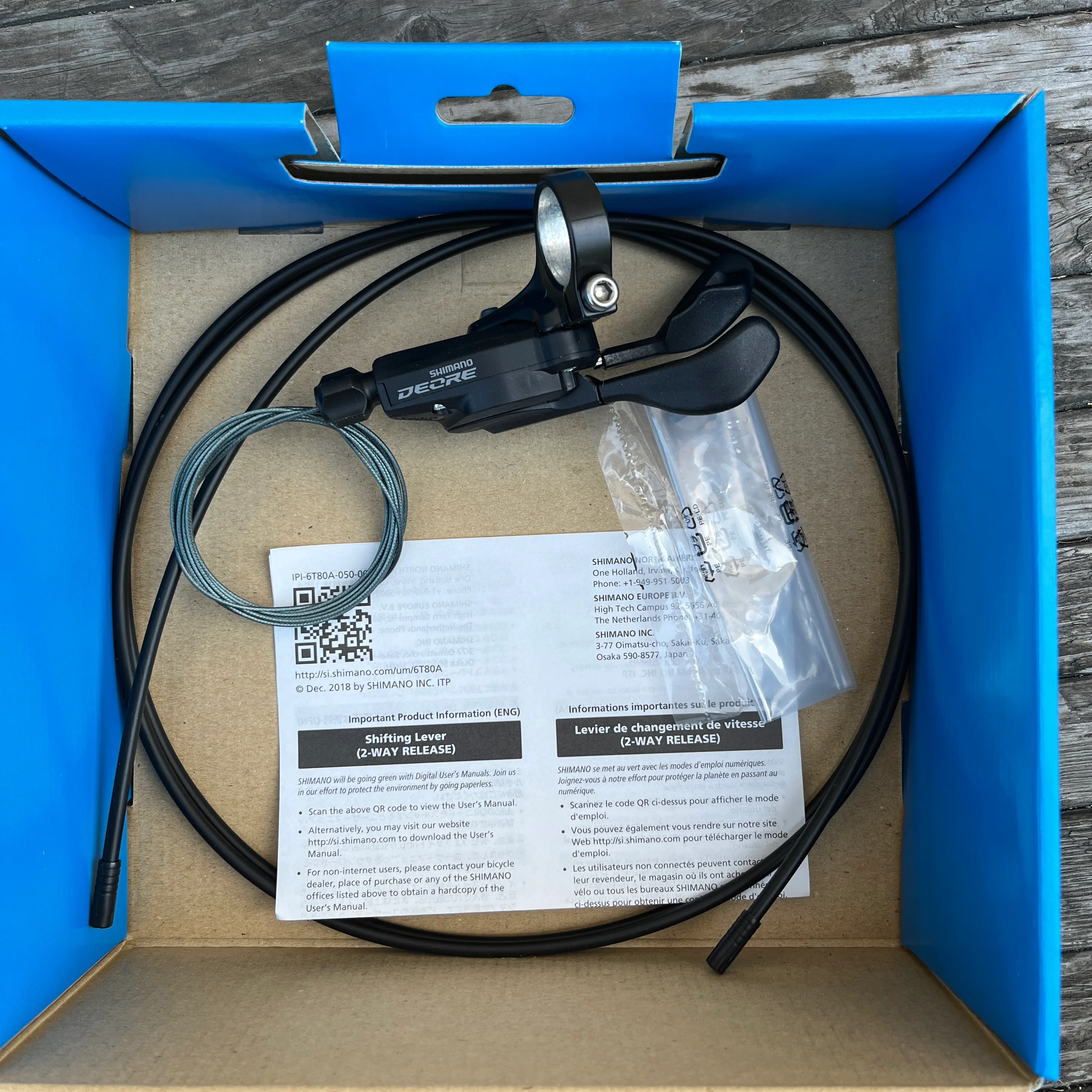 Shimano 11 speed trigger shifter M5100-R - Image 2