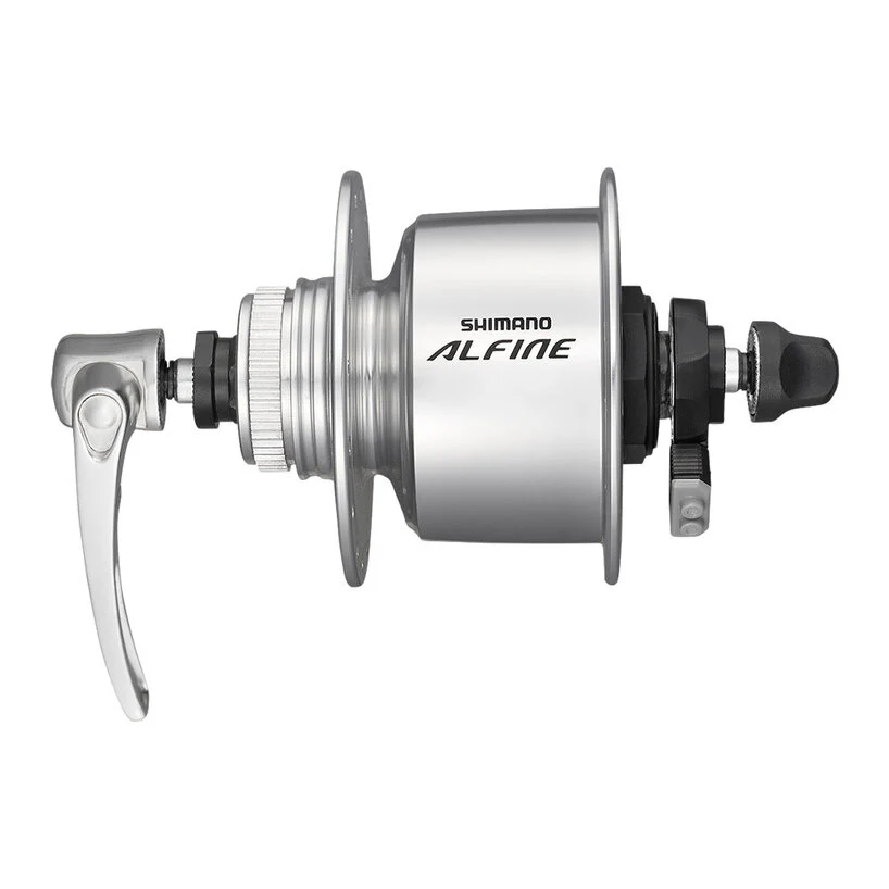 Shimano Alfine DH-S501 dynamo hub, silver - Image 4