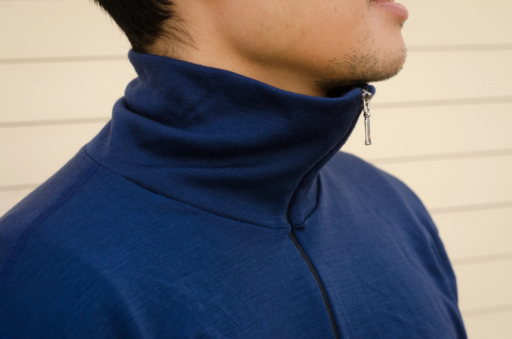 Aussie Wool Long Sleeve 1/4 zip turtleneck - Image 12