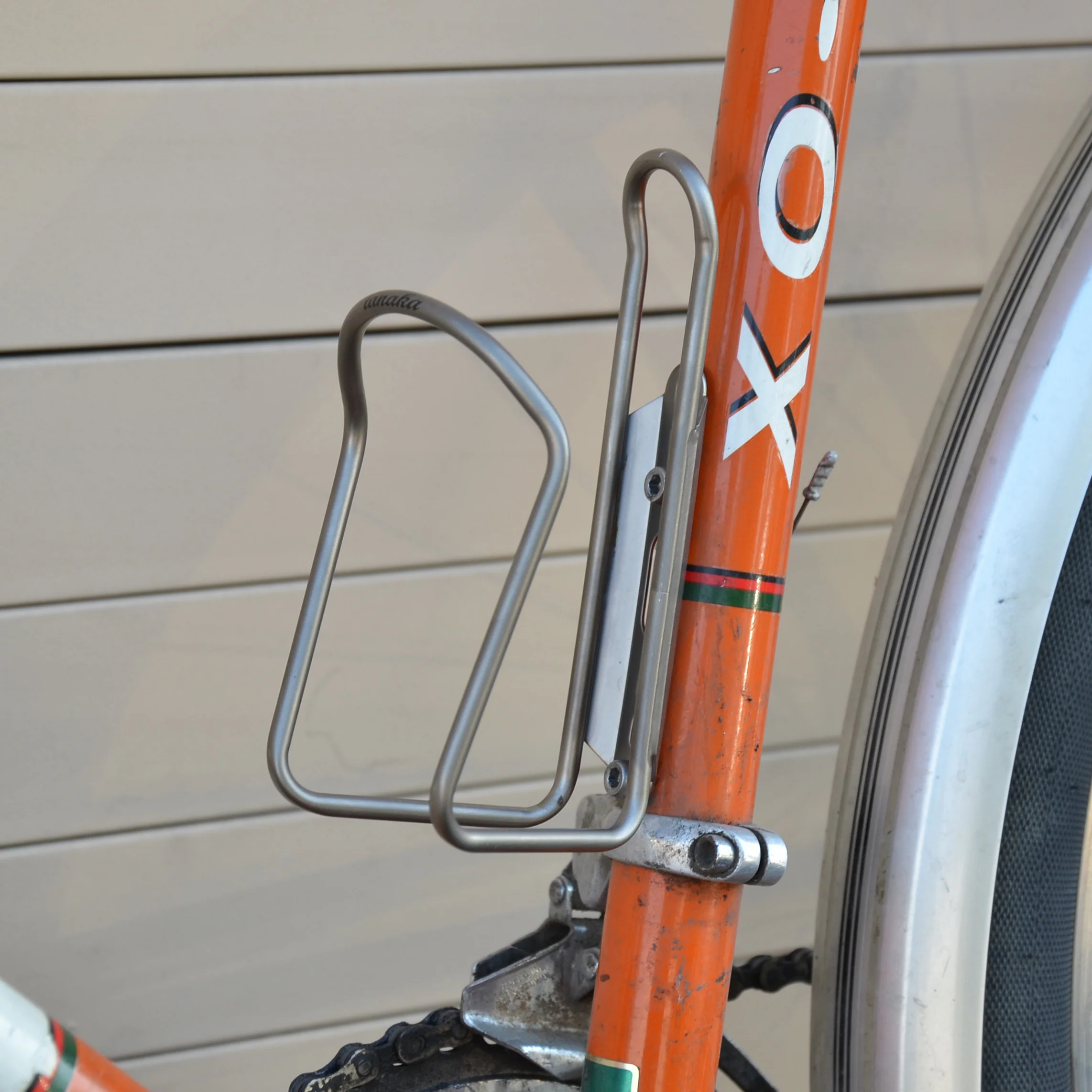 z Water Bottle Cage, Tanaka Stainless Steel