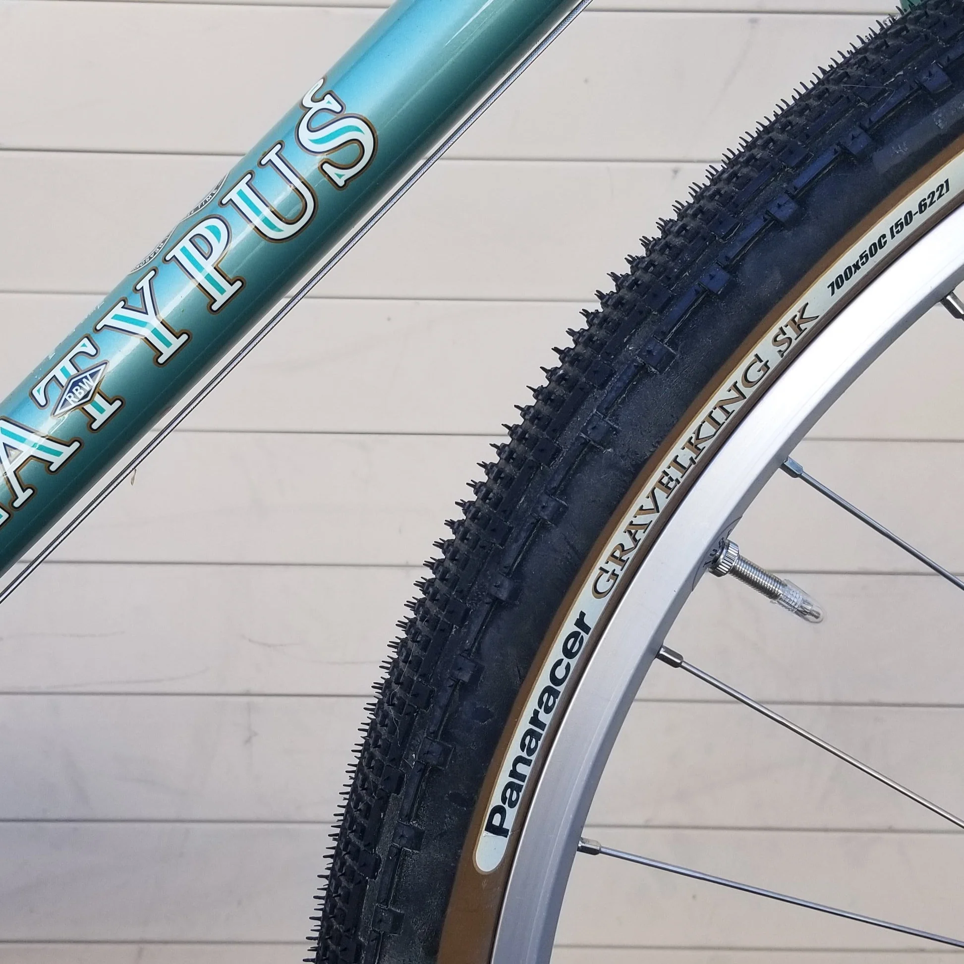 Tire - Panaracer GravelKing SK knobby, BROWNwall, folding - Image 6