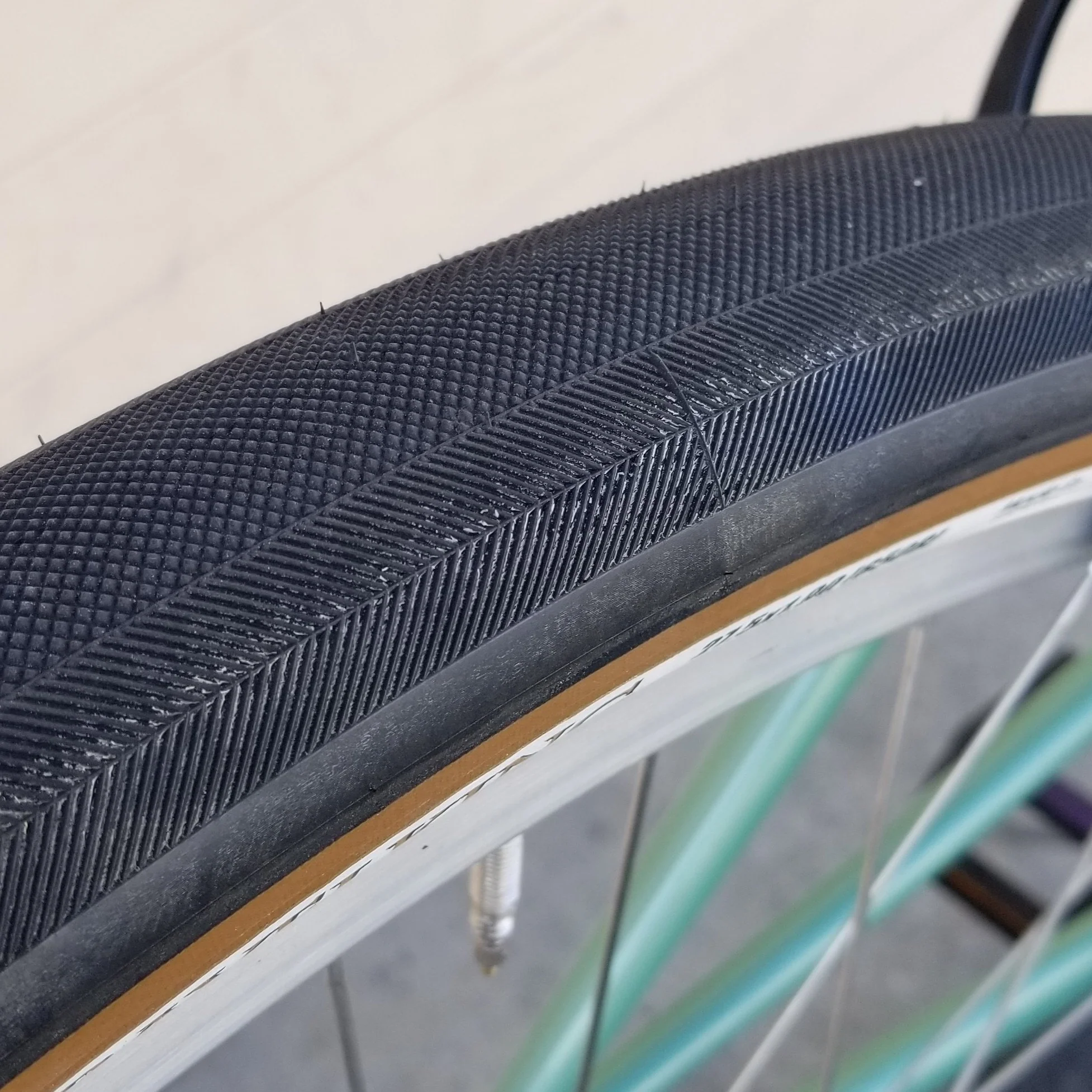 Tire - Panaracer GravelKing Slick, BROWNwall, folding - Image 5